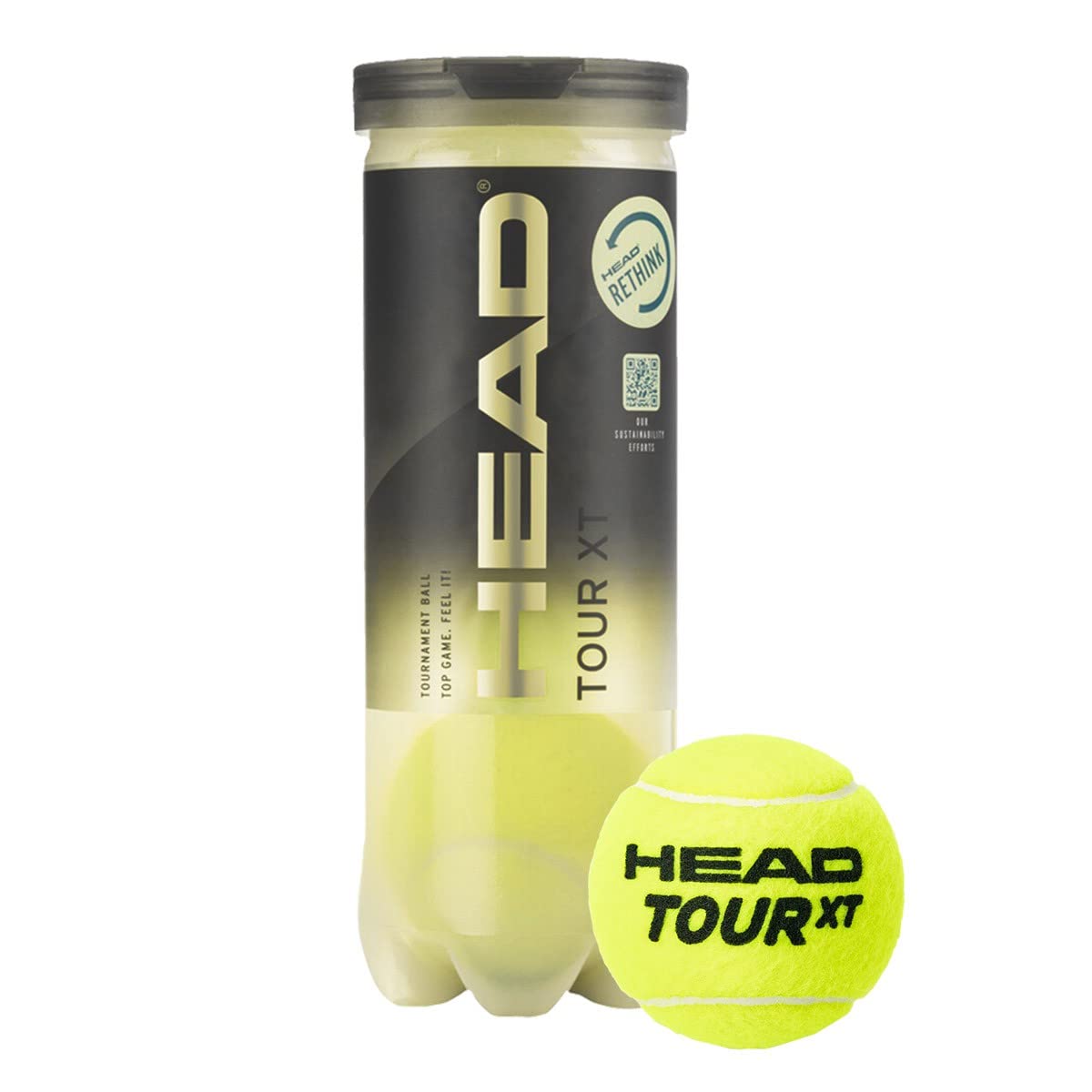 ヘッド　TOUR XT HEAD Tour XT Tennis Ball Can (18 Balls), Balls - Amazon Canada